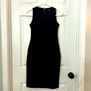 Banana Republic Business Black Sleeveless Dress 00 Petite